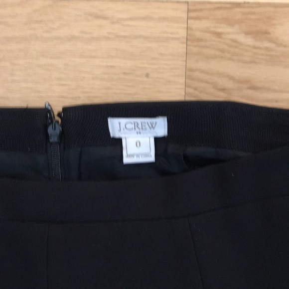 JCrew black flared mini skirt. - Picture 3 of 3